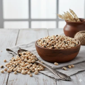 चवळी — black eyed beans