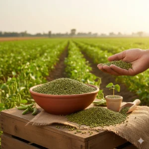 हिरवा मुगं — green moong