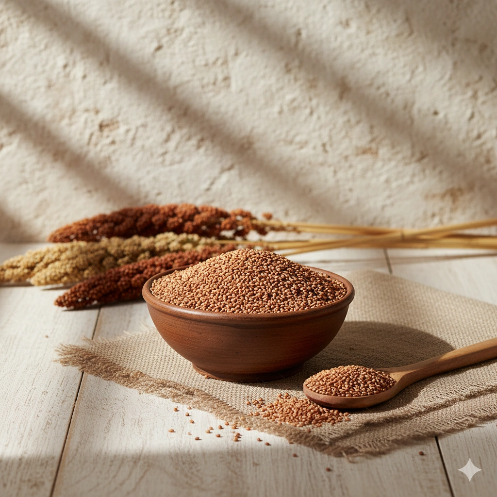 नाचणी — ragi (finger millet) नाचणी — ragi (finger millet)