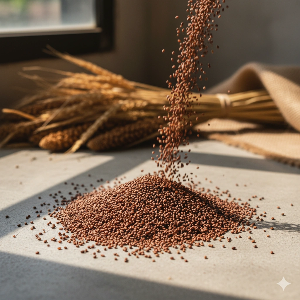 नाचणी — ragi (finger millet) नाचणी — ragi (finger millet)