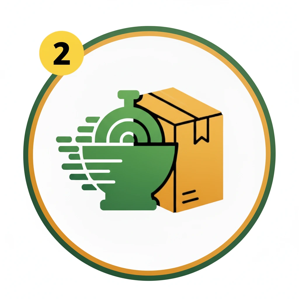 step 2 freshly milled & packed