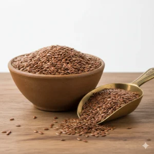 जवस — flax seeds