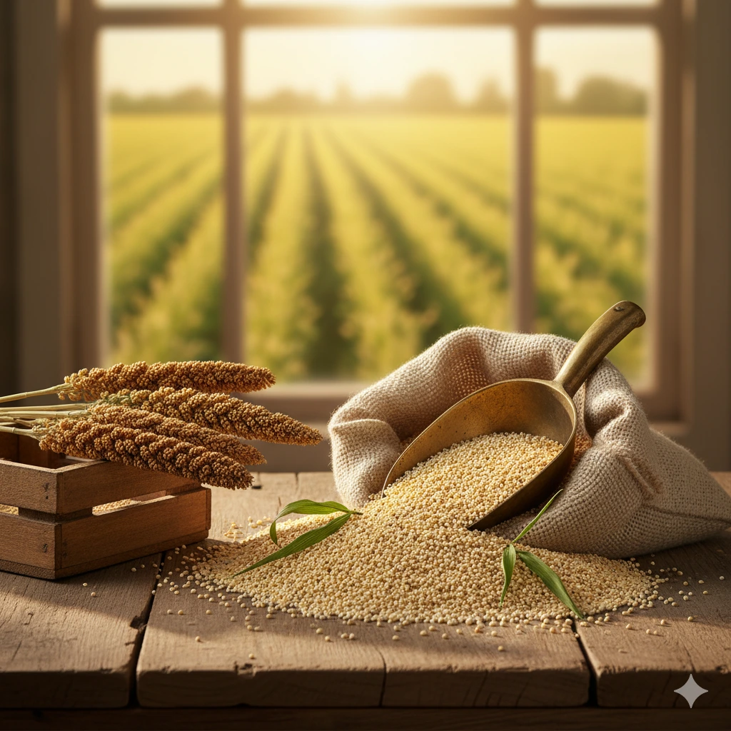 बाजरी — millet बाजरी — millet